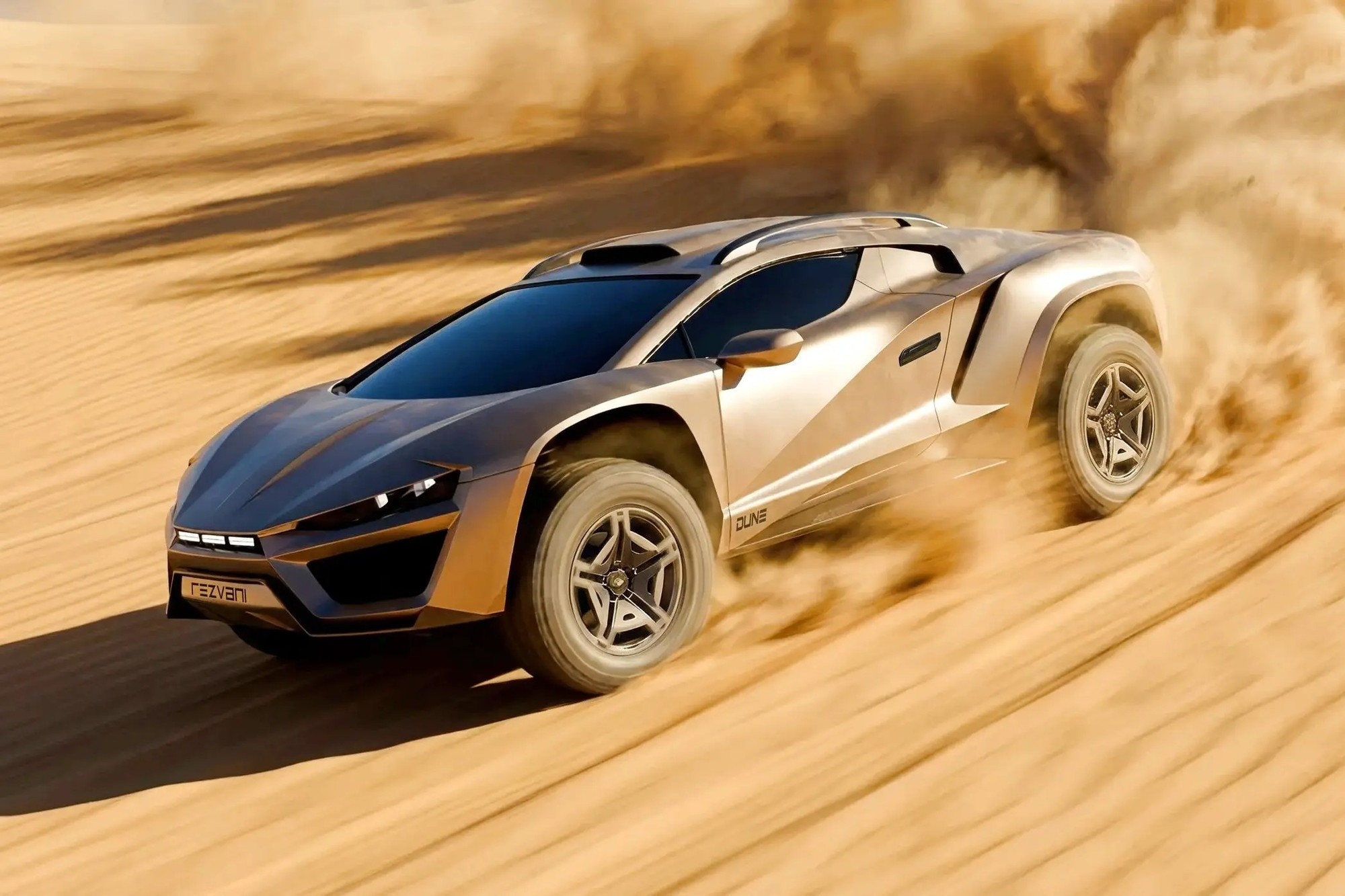 Rezvani Dune: внедорожный суперкар с компрессорным V10 на базе Lamborghini Huracan