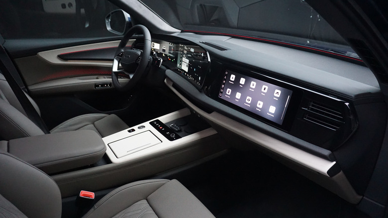2027 Audi Q9 dashboard