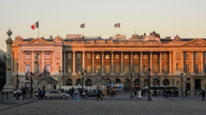The headquarters of the Fédération Internationale de l'Automobile at the Place de la Concorde in Paris.