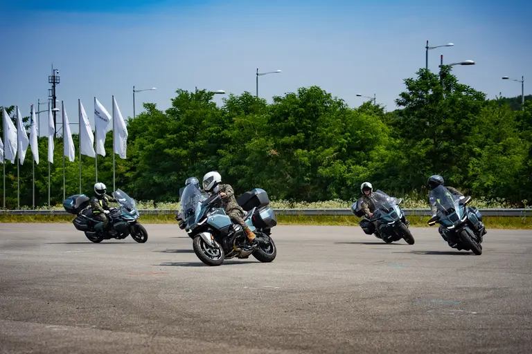BMW Group Korea supports Capital Defence Command Military Police motorcycle training