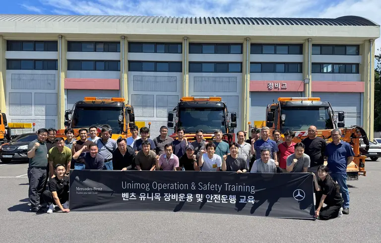 Mercedes-Benz Unimog equipment operation and safety training