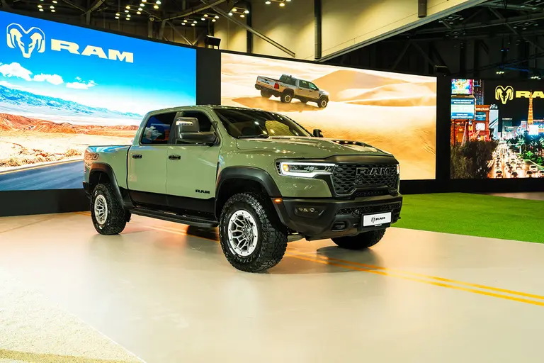 Ram 1500 RHO displayed at the 2026 Busan Mobility Show