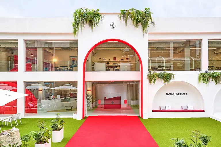 Ferrari Korea opened 'Casa Ferrari' at Scène in Seongsu-dong, Seoul