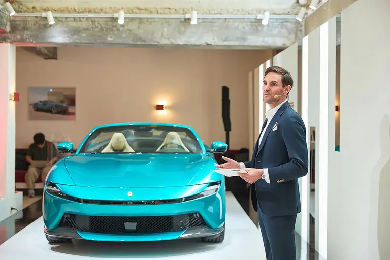 Thibault Dussarrat, Managing Director of Ferrari Korea