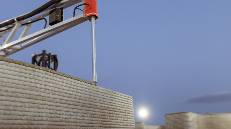 A 3D printer for concrete production