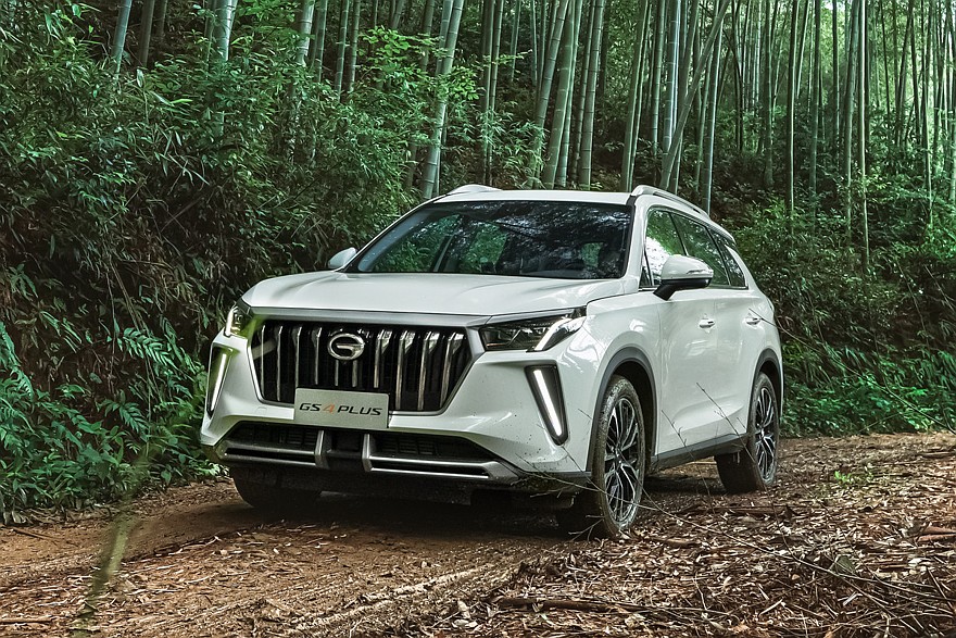 GAC Trumpchi GS4 Plus, то есть кроссовер третьего поколения