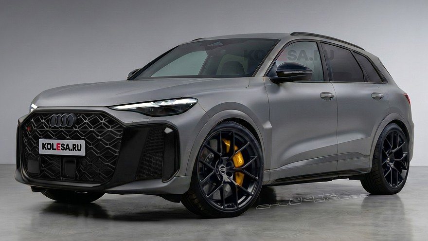 Рендер нового Audi RS Q5 в разных цветах