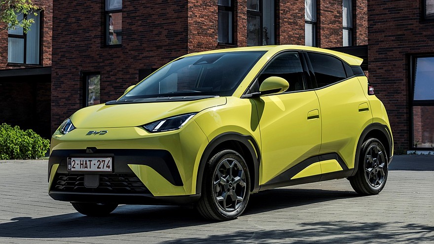 Актуальный BYD Dolphin Surf для Европы