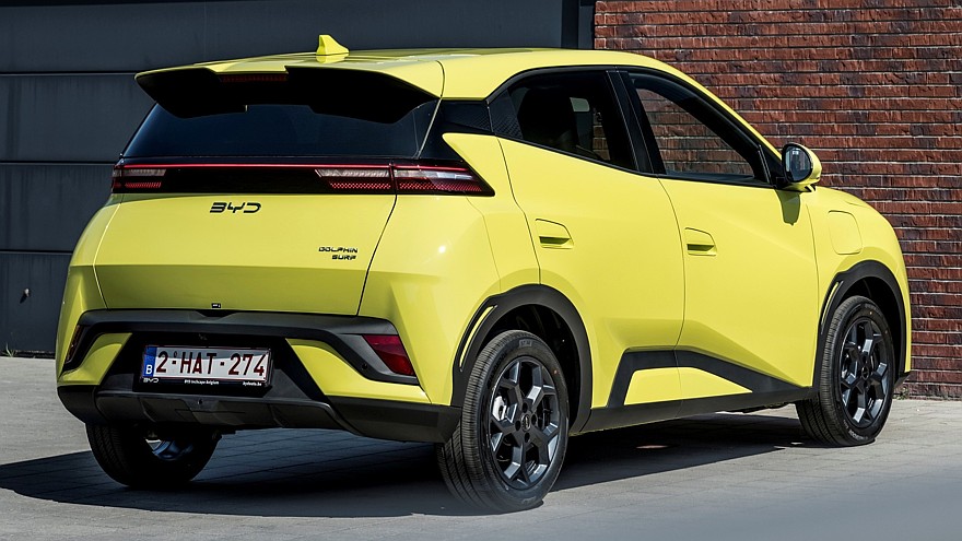 Актуальный BYD Dolphin Surf для Европы