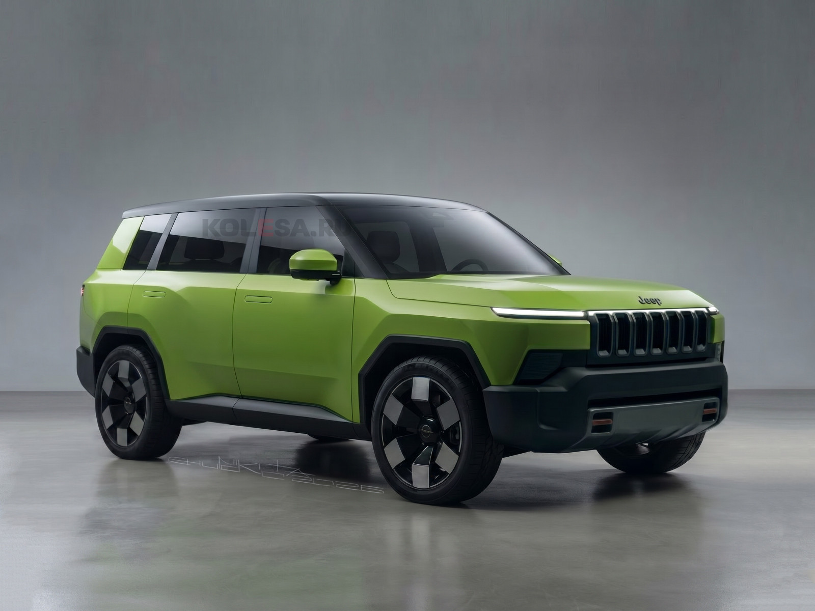 Новый флагманский внедорожник Jeep: первые изображения