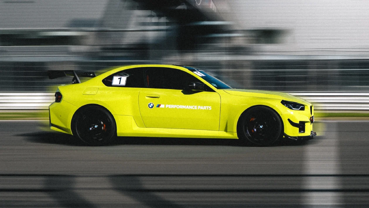 BMW M2 Track Kit side